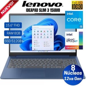 LENOVO SLIM 3 151AH8 - INTEL CORE i5-12450H - 12ª GENERACION