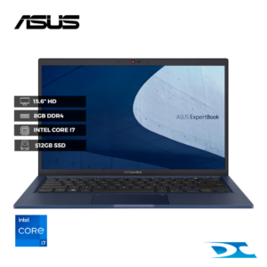 ASUS CORPORATIVO B1500CEAE-BQ3858X - INTEL CORE i7 – 1165G7 – 11ª GENERACION