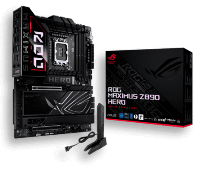 Board Asus Rog Maximus Z890 Hero Wifi 2gpu 4ddr5