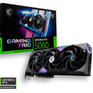 Tarjeta De Video MSI Nvidia Geforce Rtx-5060 Gaming Trio Oc 3x 8 Gigas