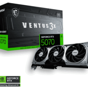 Tarjeta De Video Nvidia Msi Geforce Rtx 5070 Ventus 3x Oc 12 Gigas
